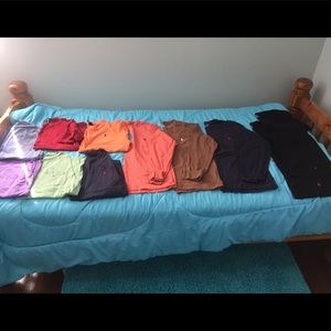 11 Ralph Lauren T-shirts, L/S and S/S